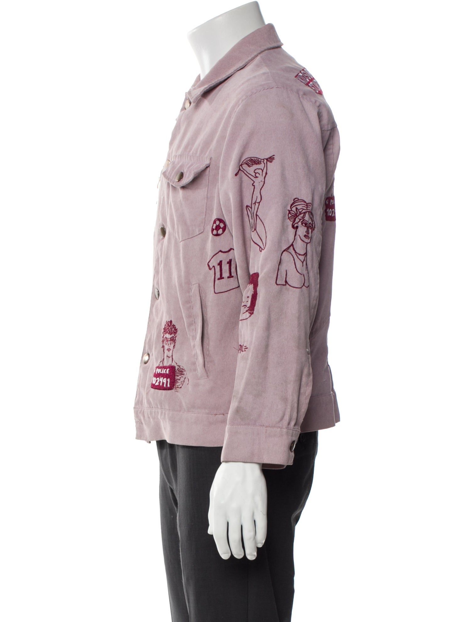 KidSuper Graphic Print Denim Jacket