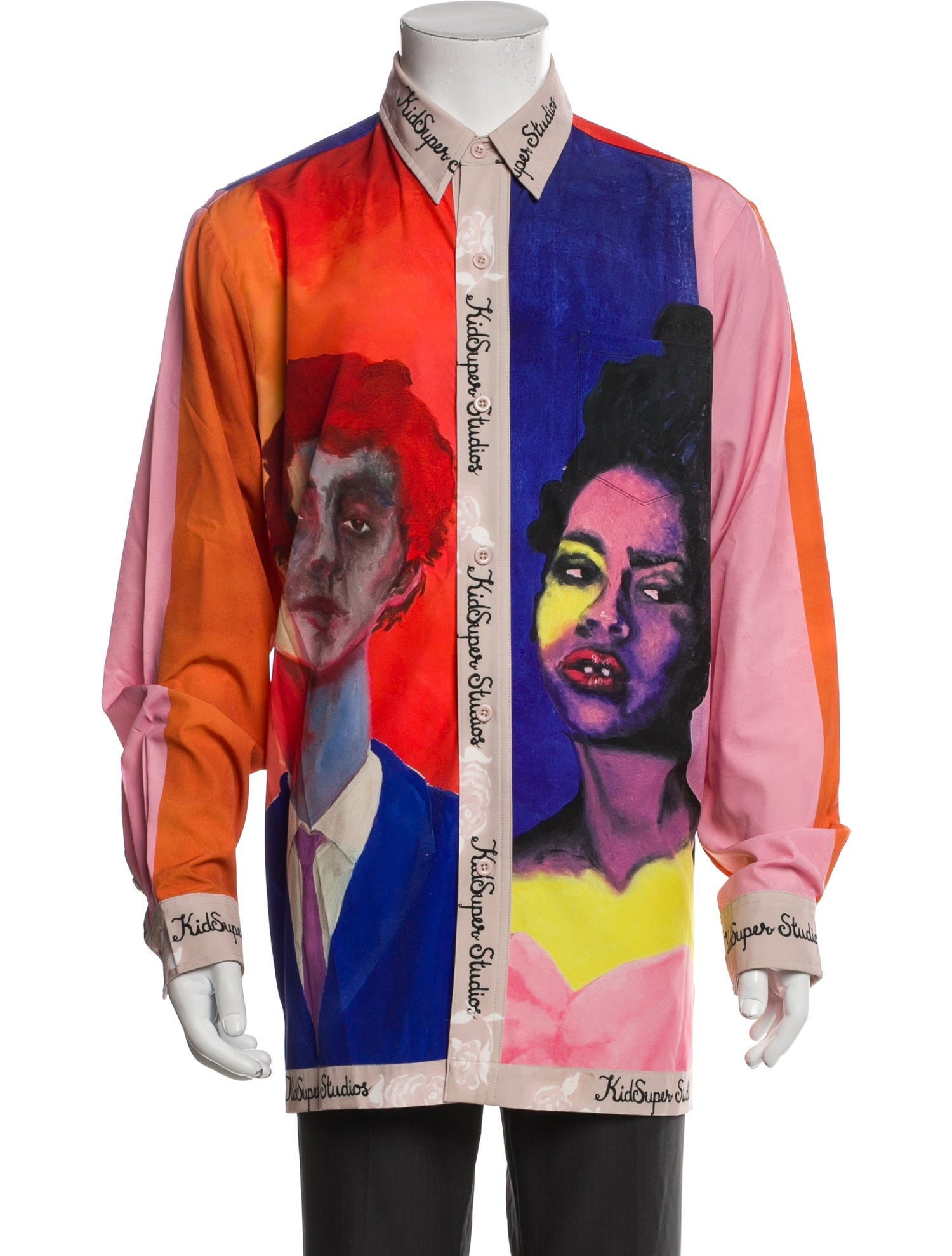 KidSuper Printed Long Sleeve Shirt