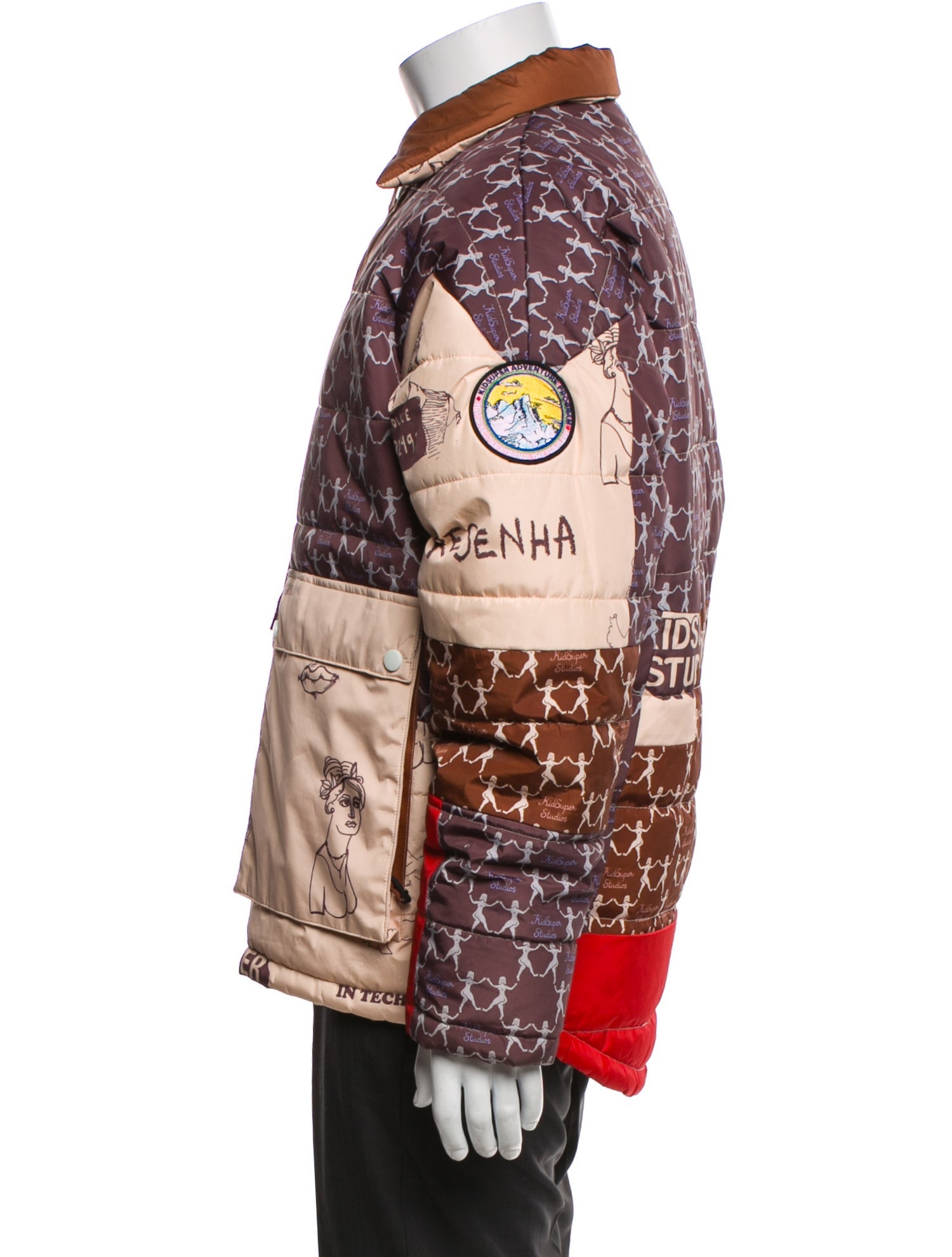 KidSuper Printed Denim Jacket