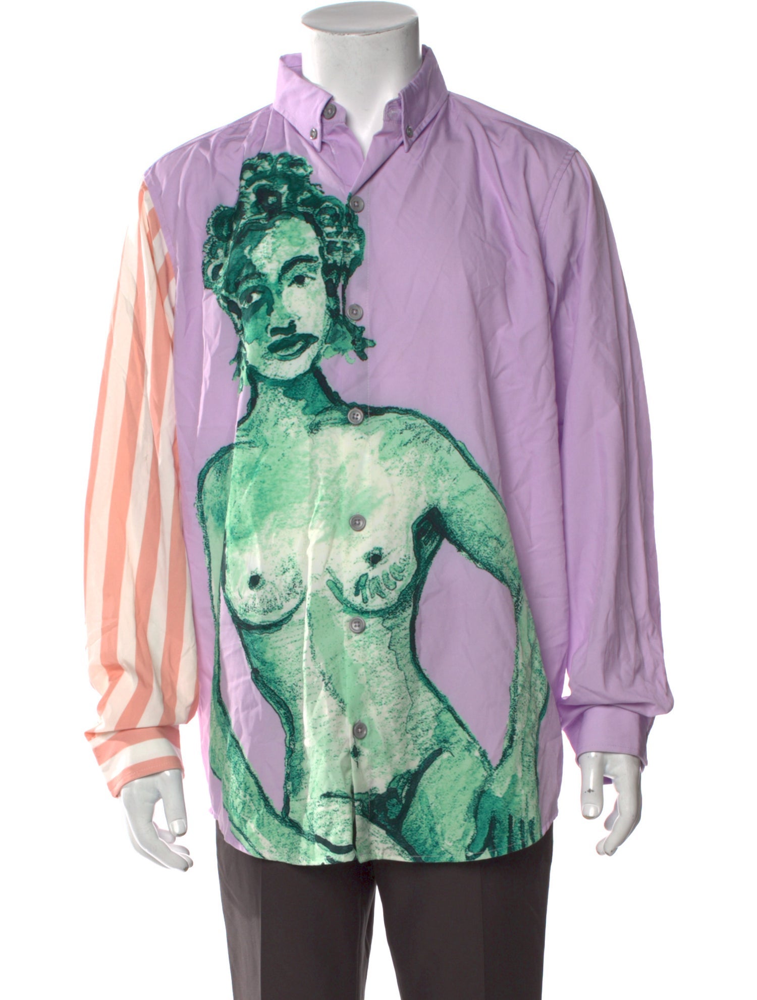 KidSuper Graphic Print Long Sleeve Shirt