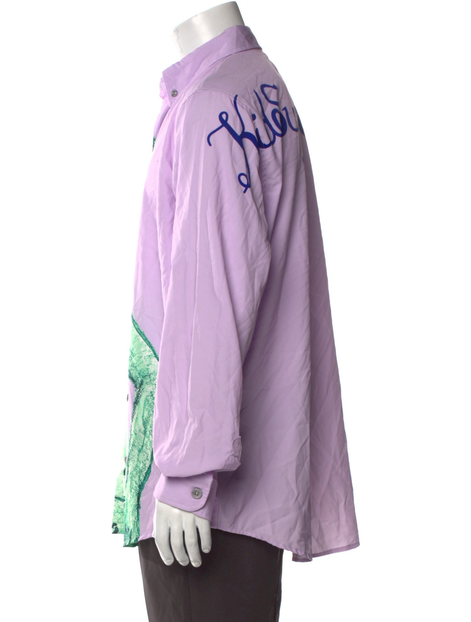 KidSuper Graphic Print Long Sleeve Shirt