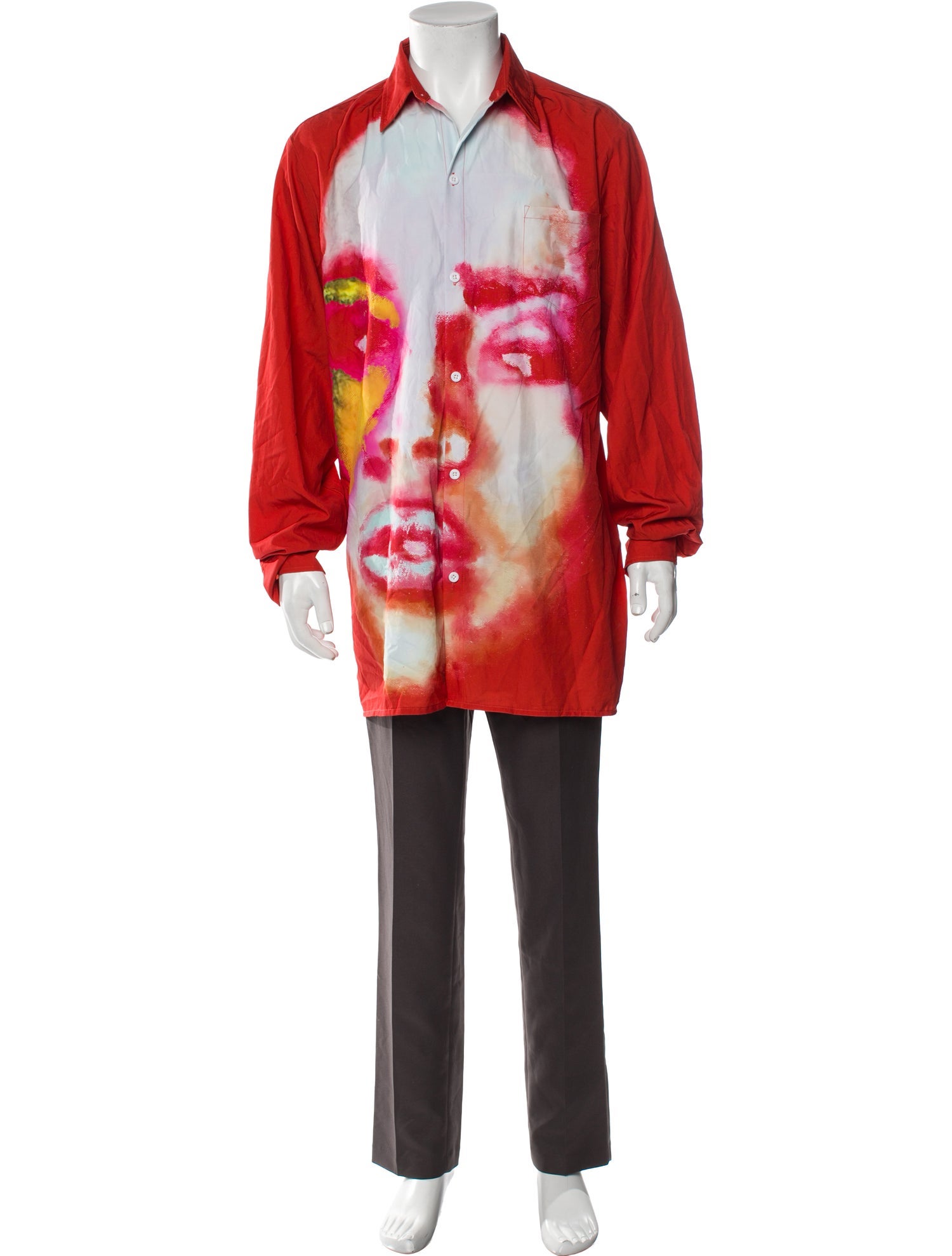 KidSuper Graphic Print Long Sleeve Shirt