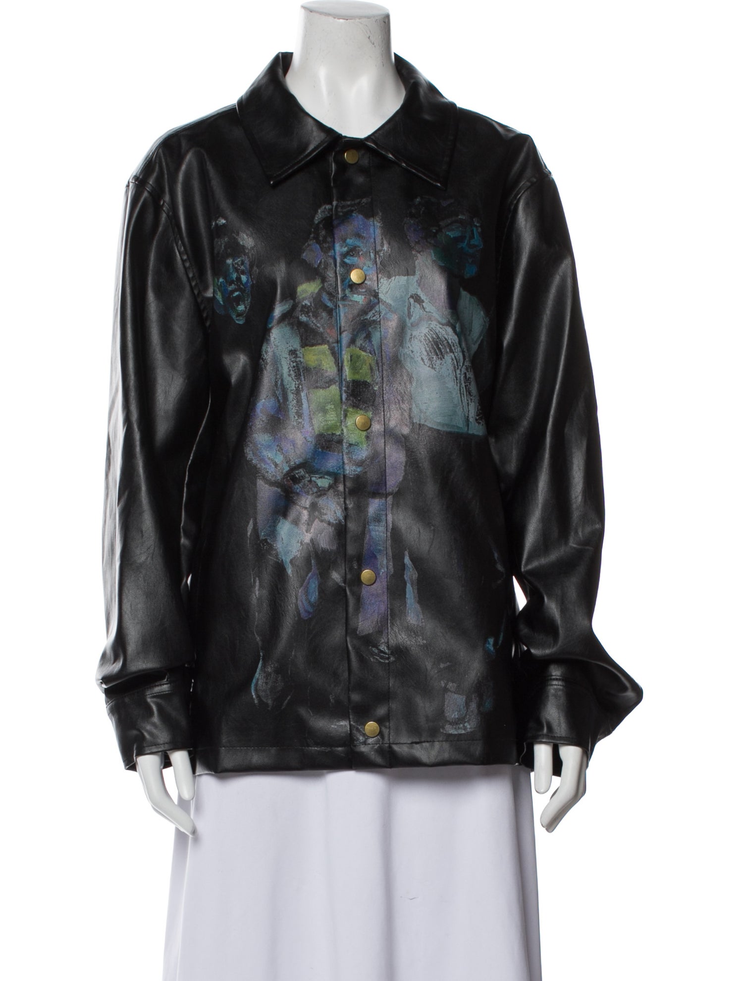 KidSuper Leather Jacket