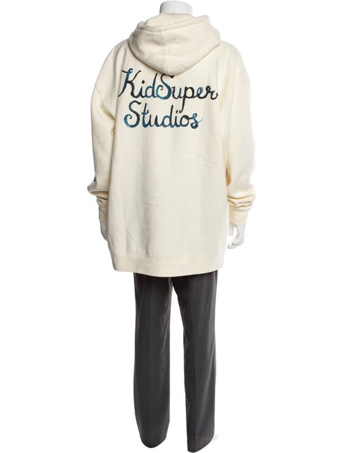 KidSuper Graphic Print Crew Neck Hoodie
