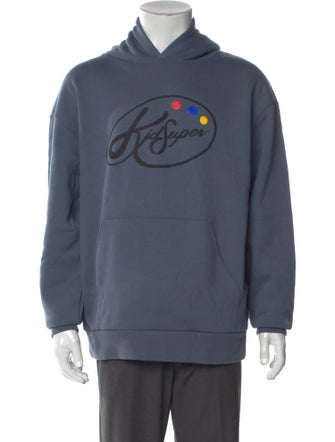 KidSuper Graphic Print Crew Neck Hoodie