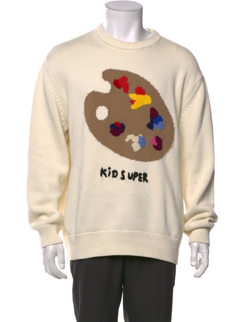 KidSuper Graphic Print Crew Neck Pullover