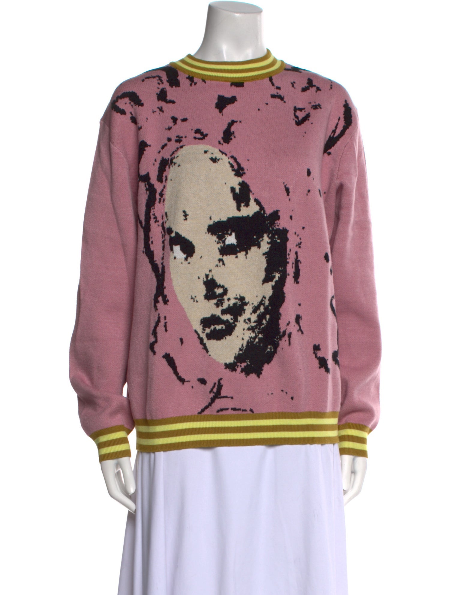 KidSuper Printed Crew Neck Sweater