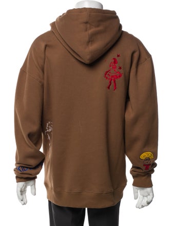 KidSuper Graphic Print Mock Neck Pullover