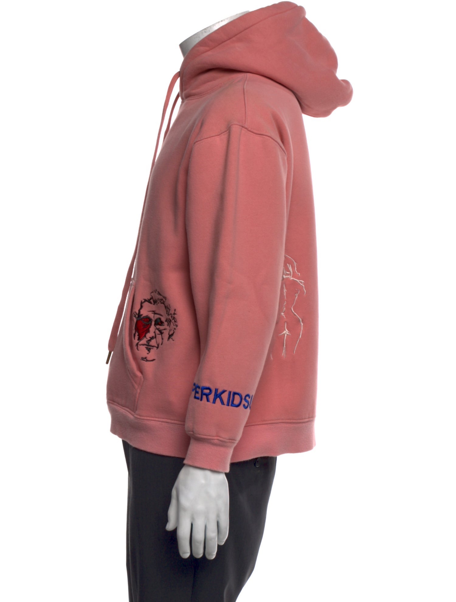 KidSuper Graphic Print Crew Neck Hoodie