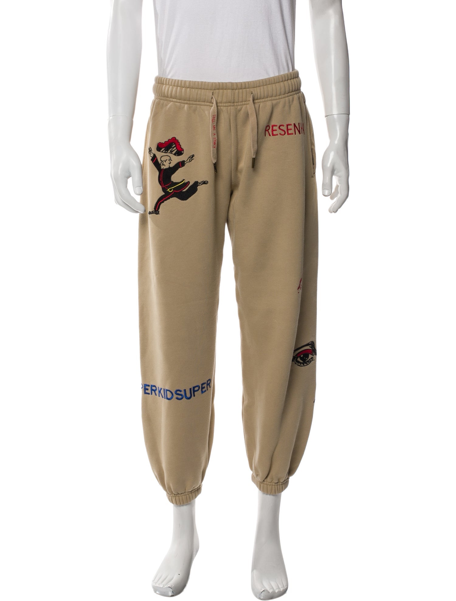 パンツ Haider Ackermann 19AW SIZE S Haider Ackermann Pleated Accents Lounge Bottoms - Neutrals Lounge