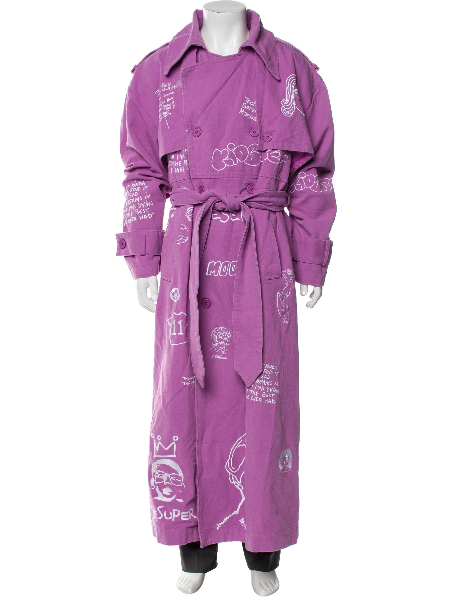 KidSuper Trench Coat w/ Tags