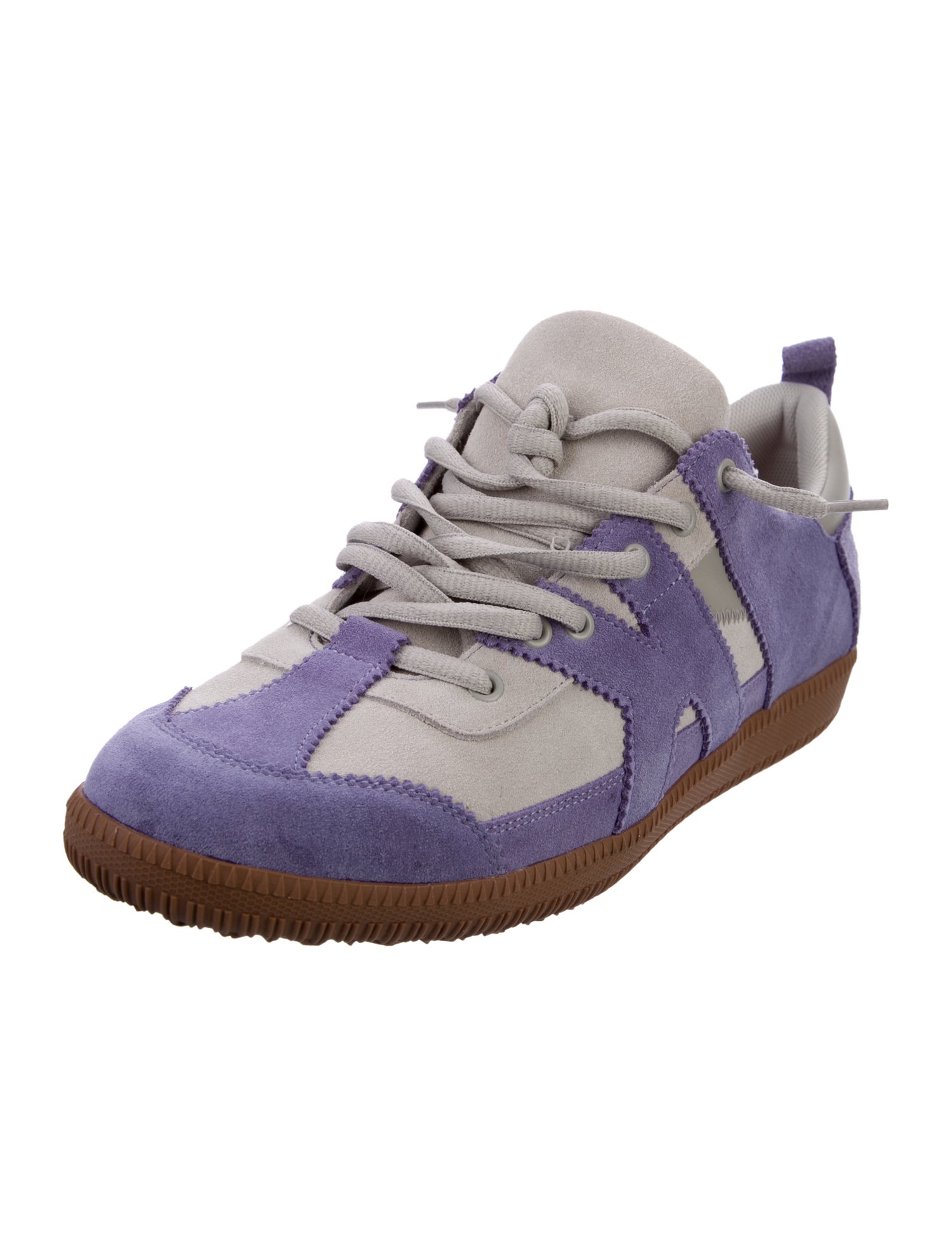 KidSuper Suede Colorblock Pattern Sneakers