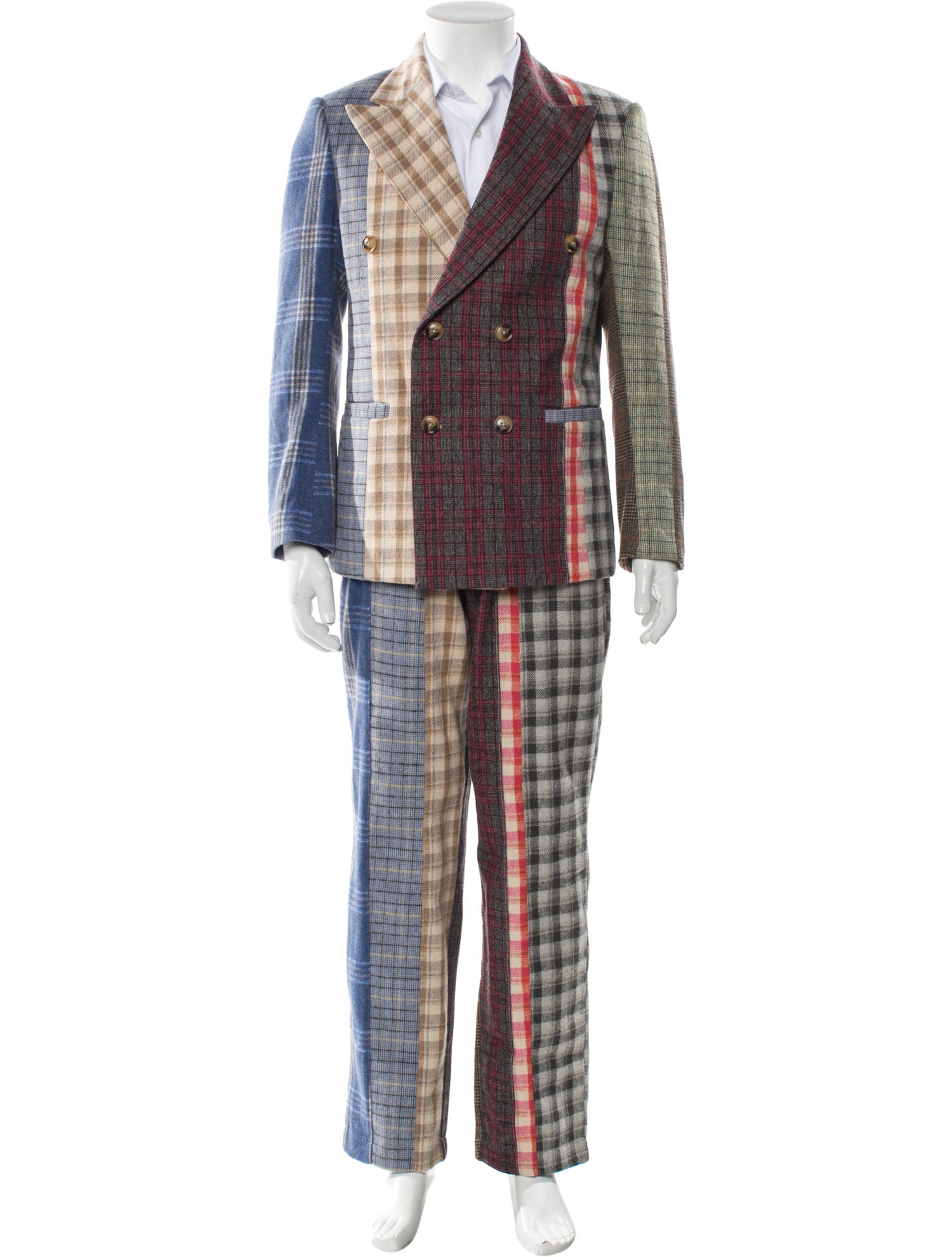 KidSuper 2022 Plaid Print Two-Piece Suit