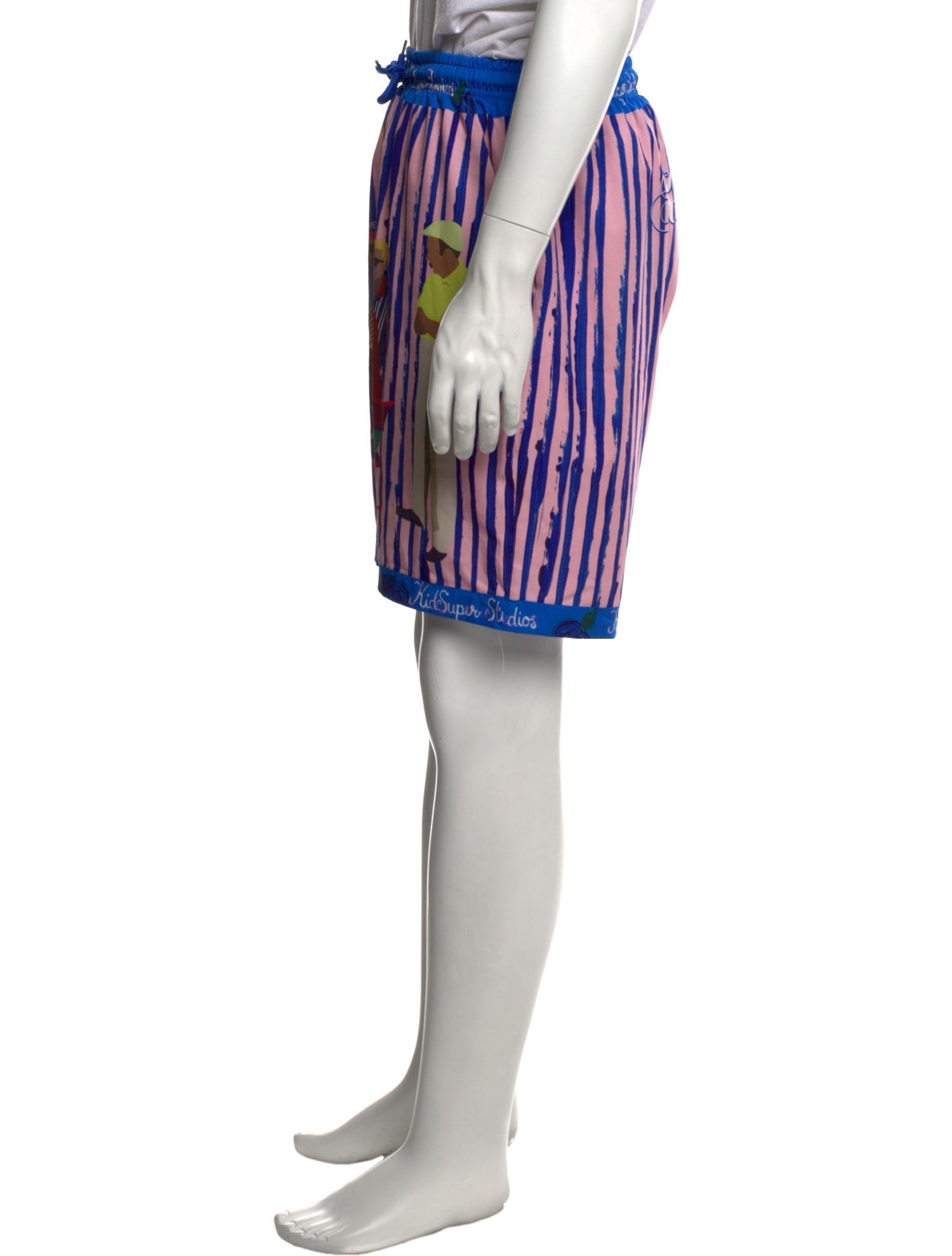 KidSuper Graphic Print Shorts