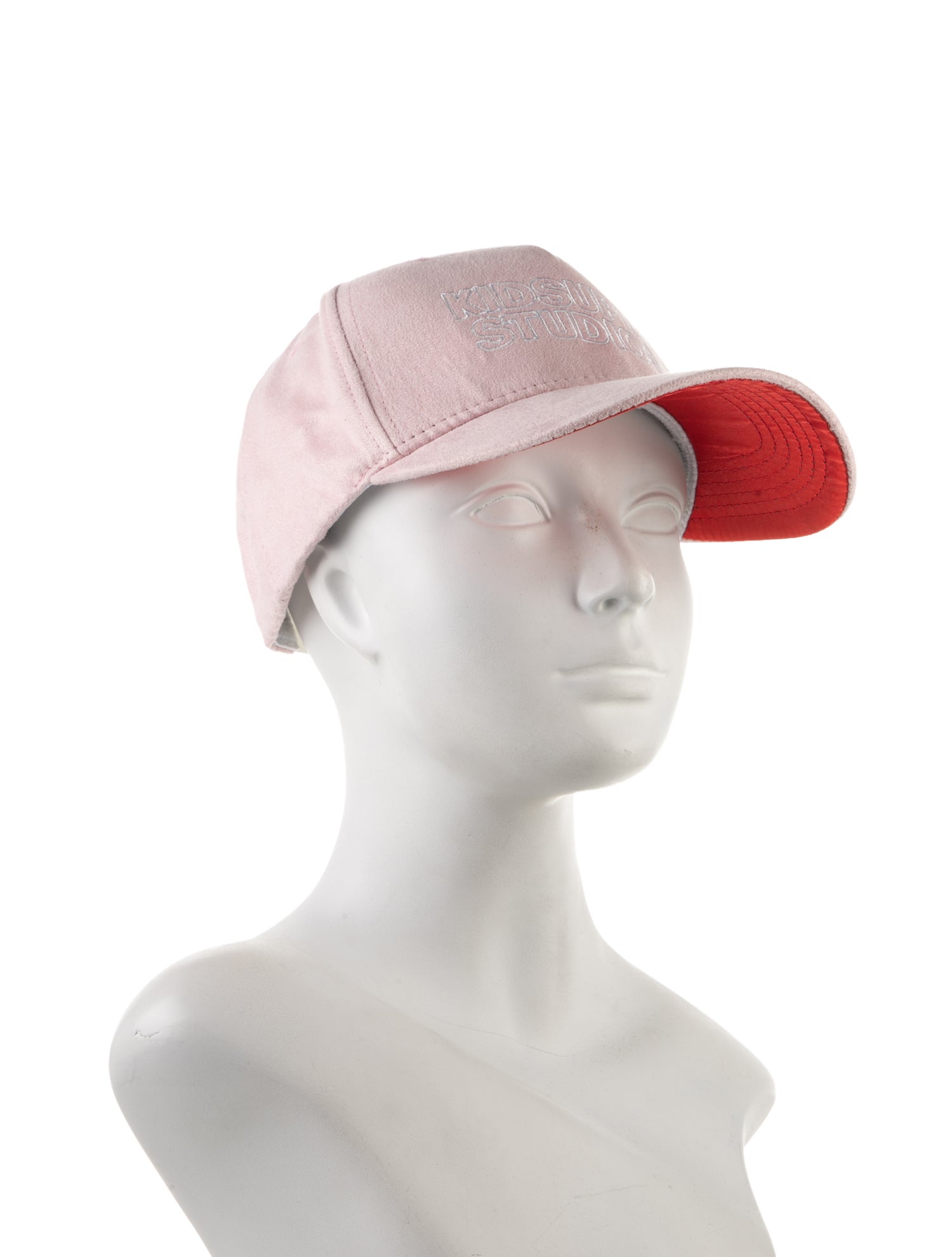 KidSuper Suede Embroidered Baseball Hat