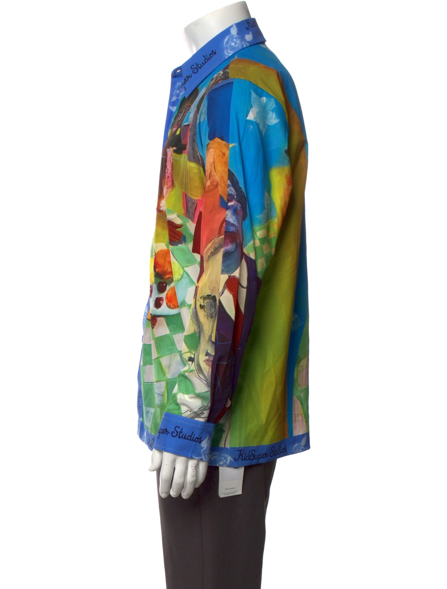 KidSuper Graphic Print Long Sleeve Shirt
