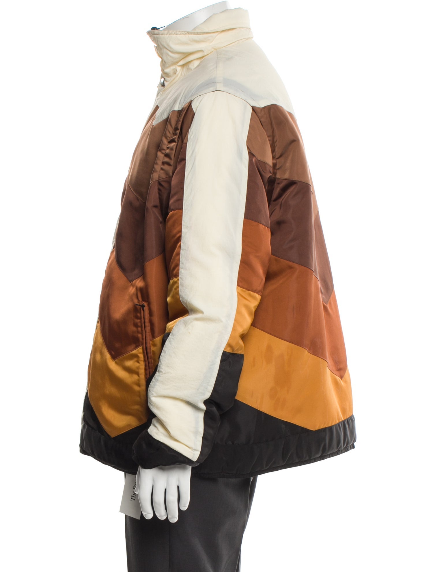 Keiser Clark Colorblock Pattern Windbreaker