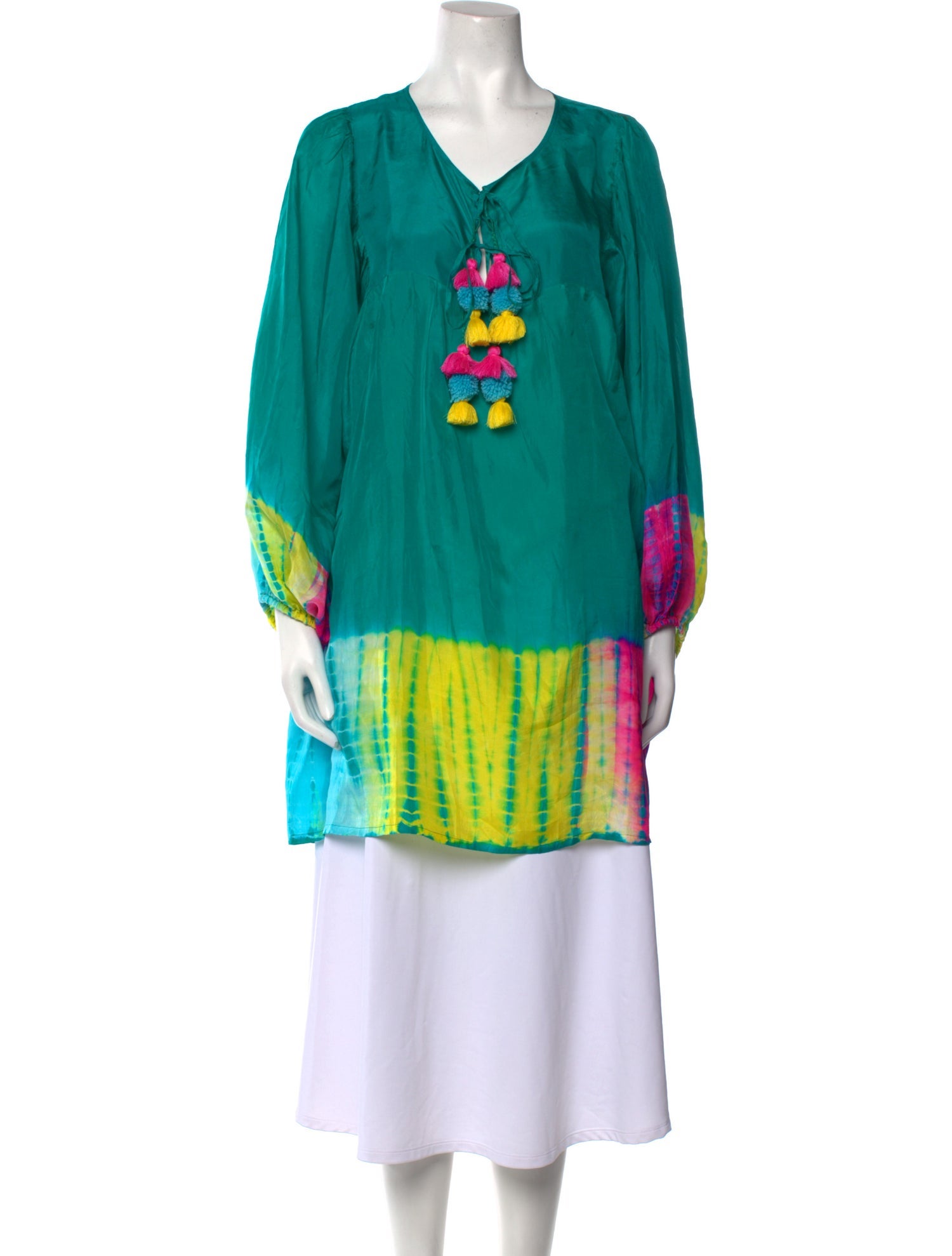 Anna Kosturova Silk Mini Dress w/ Tags