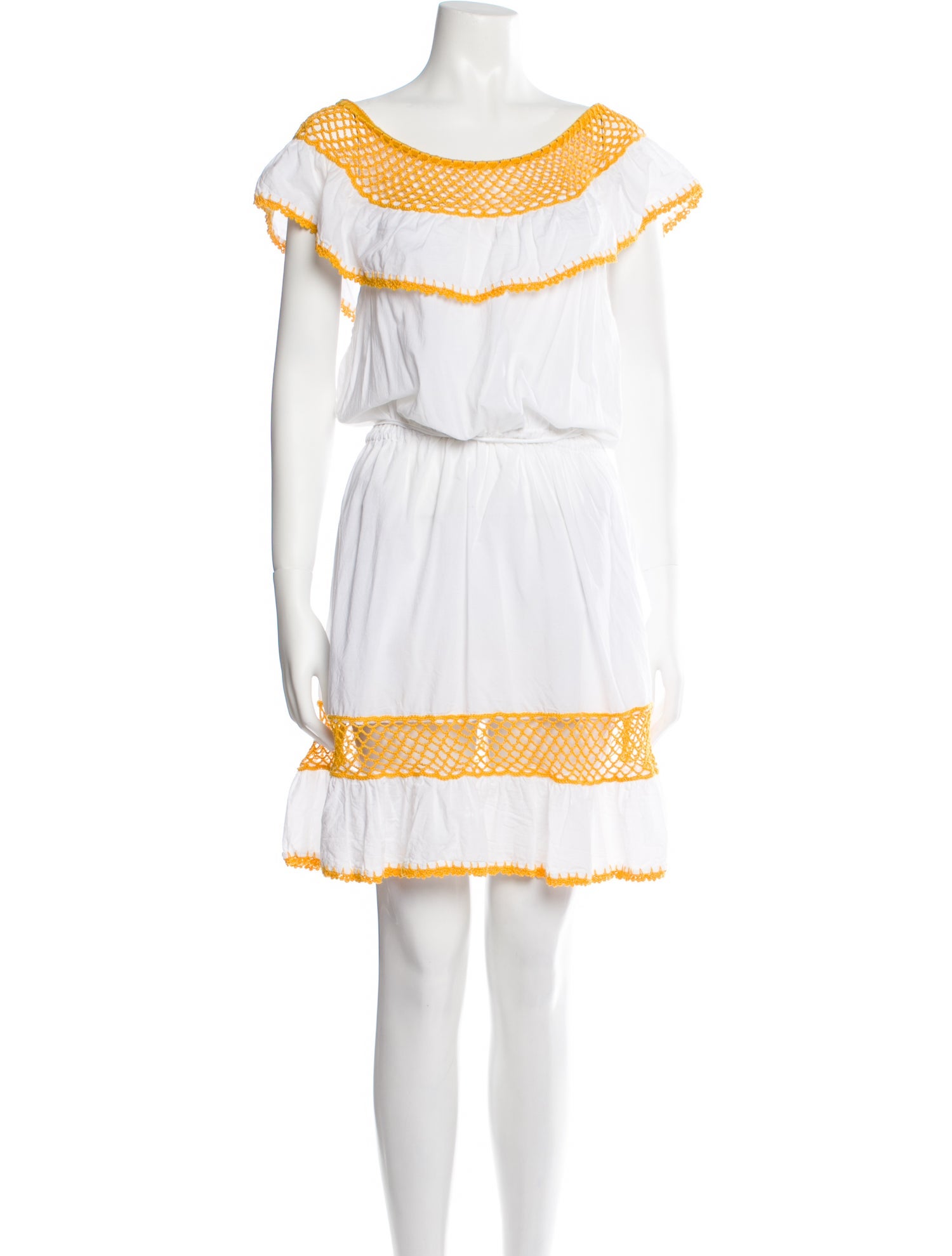 Anna Kosturova Scoop Neck Knee-Length Dress