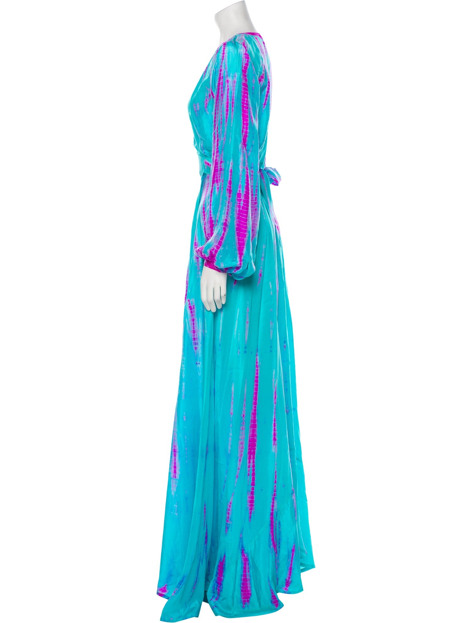 Anna Kosturova Silk Long Dress
