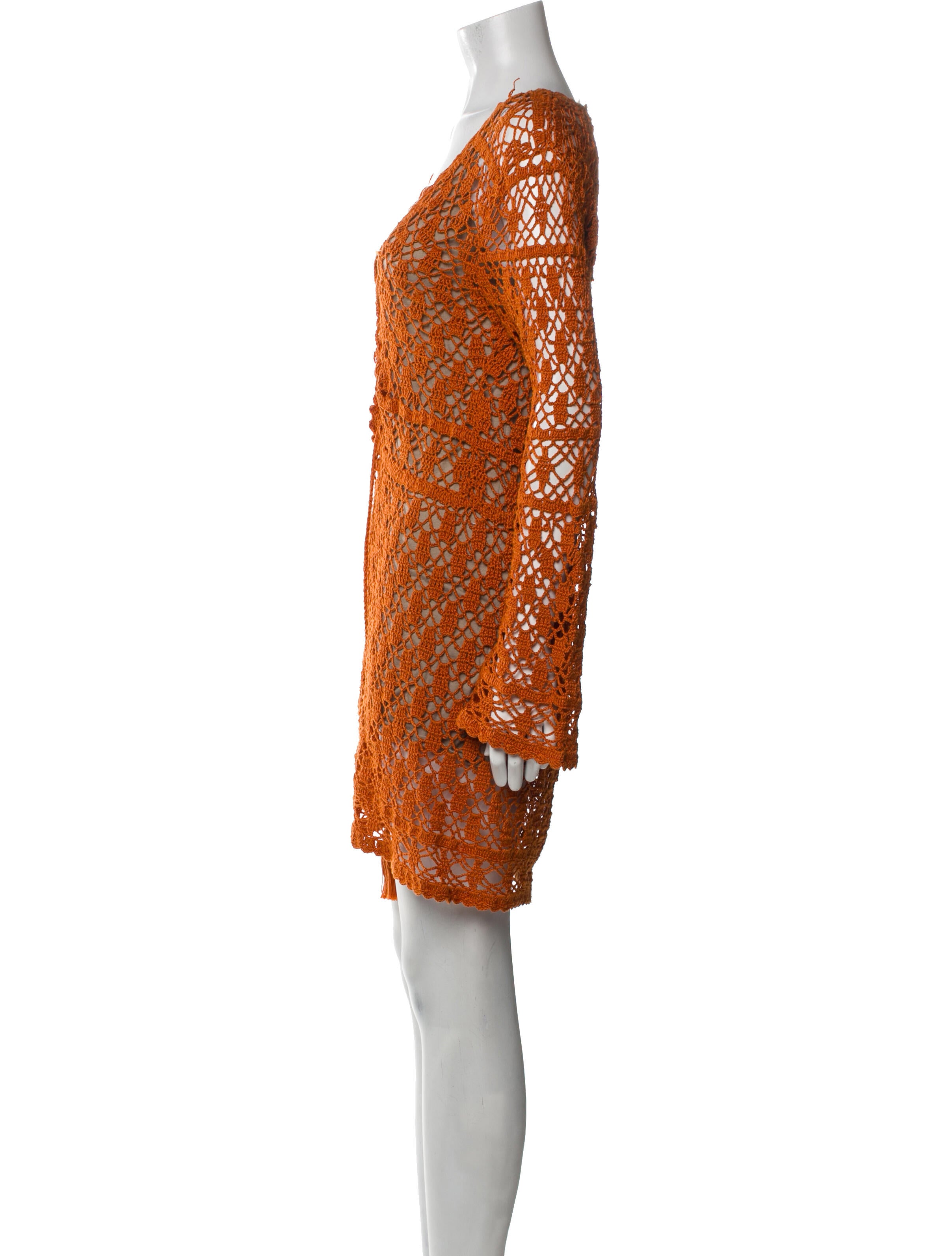 Anna Kosturova Printed Mini Dress