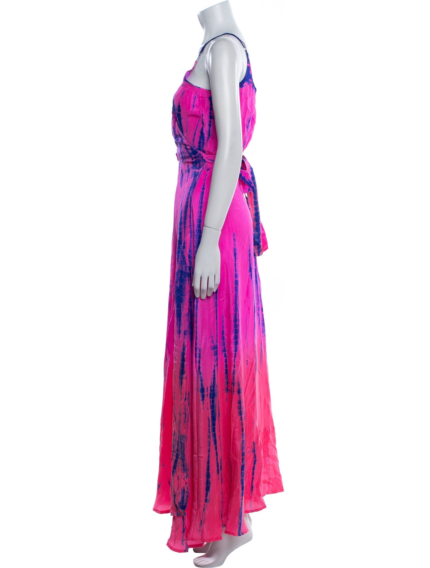Anna Kosturova Silk Long Dress