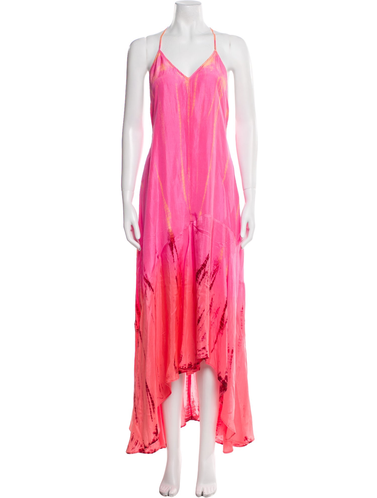 Anna Kosturova Silk Long Dress