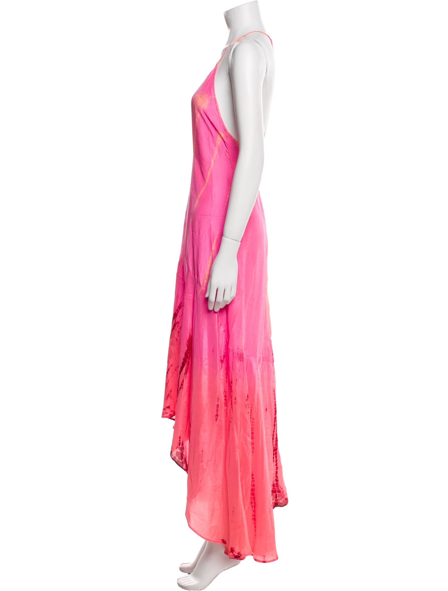 Anna Kosturova Silk Long Dress