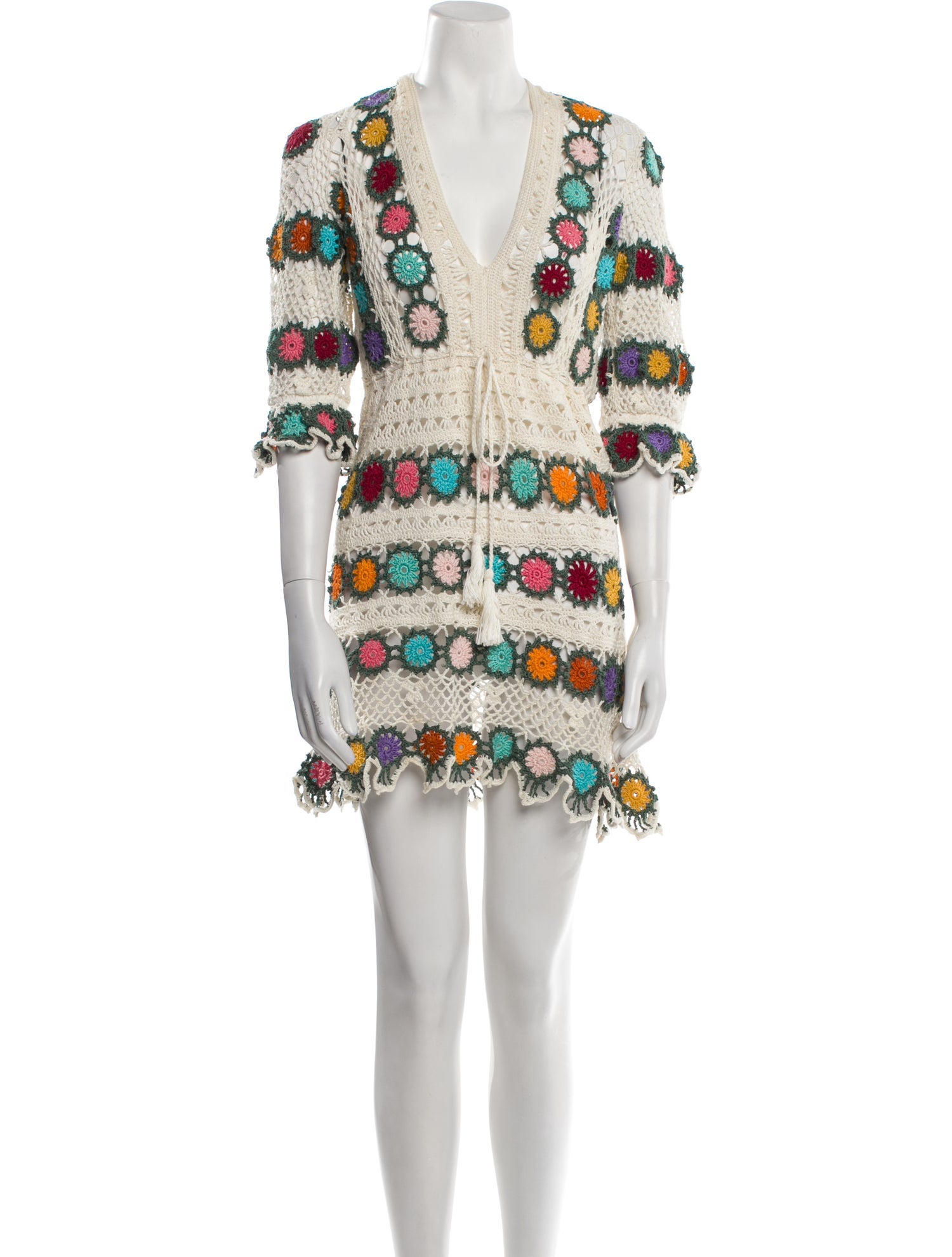 Anna Kosturova Printed Mini Dress