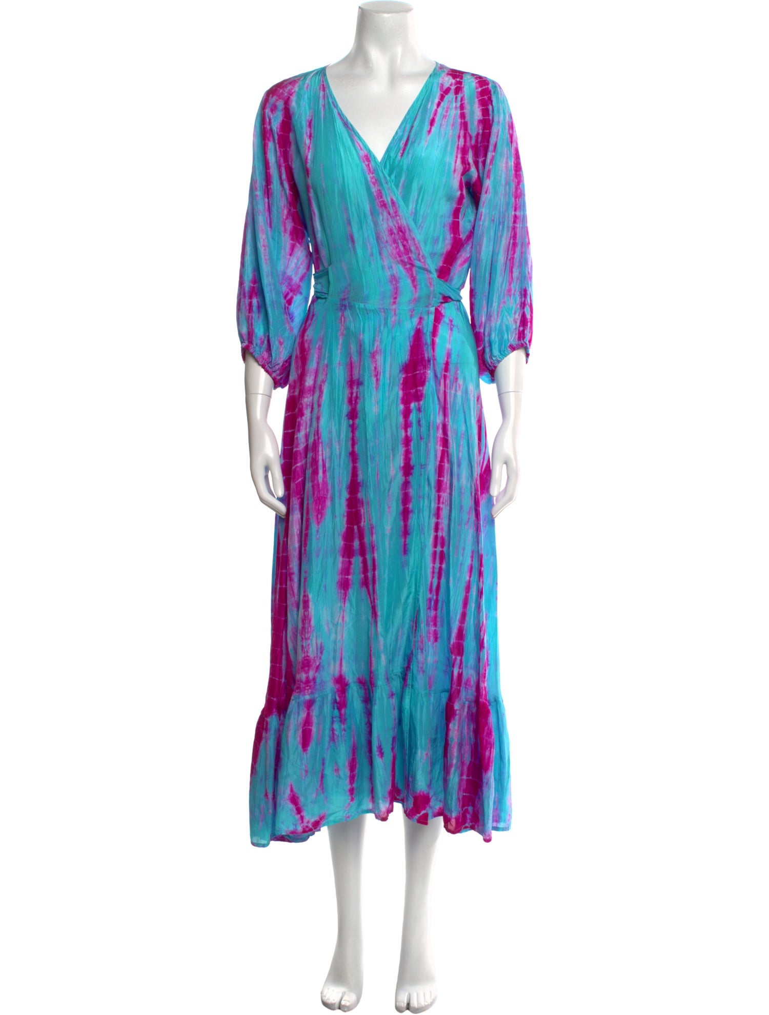 Anna Kosturova Silk Long Dress