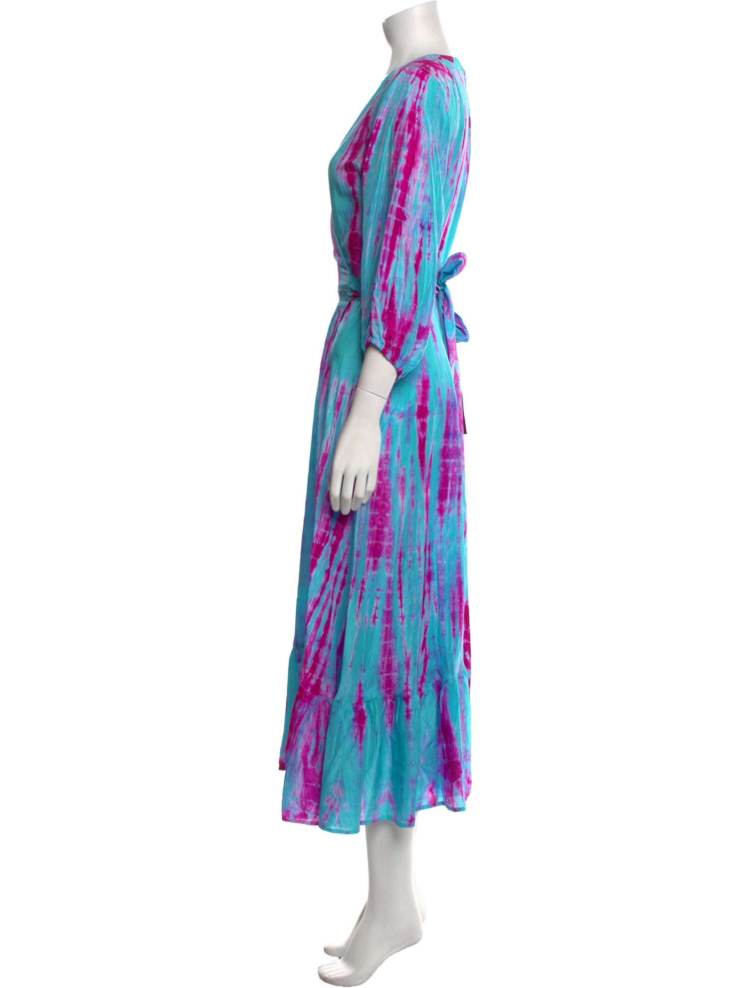 Anna Kosturova Silk Long Dress