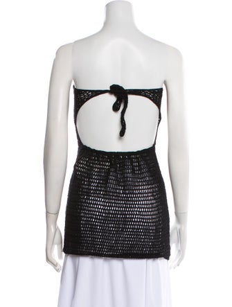 Anna Kosturova Strapless Top