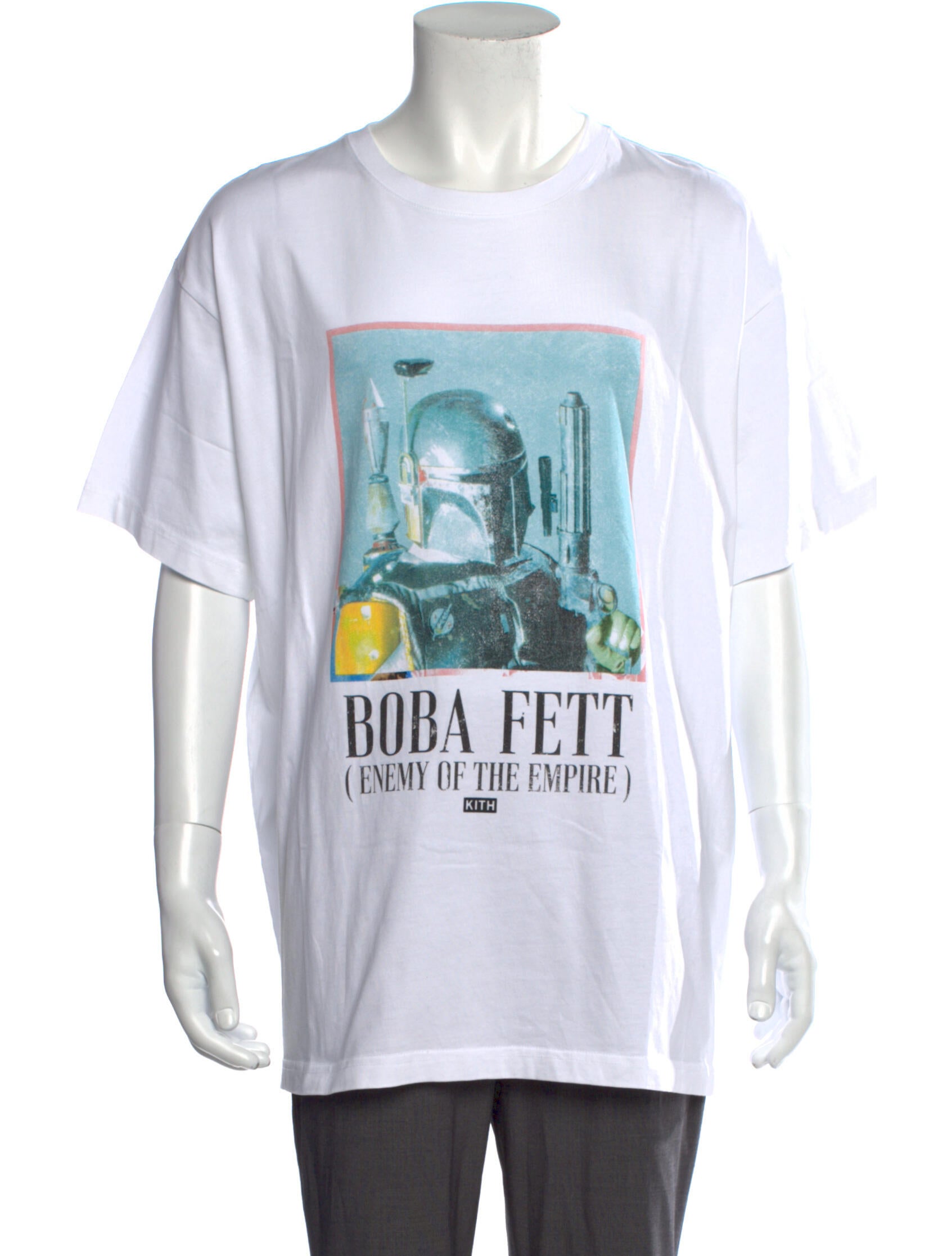 Kith x Star Wars Graphic Print Crew Neck T-Shirt - Blue T
