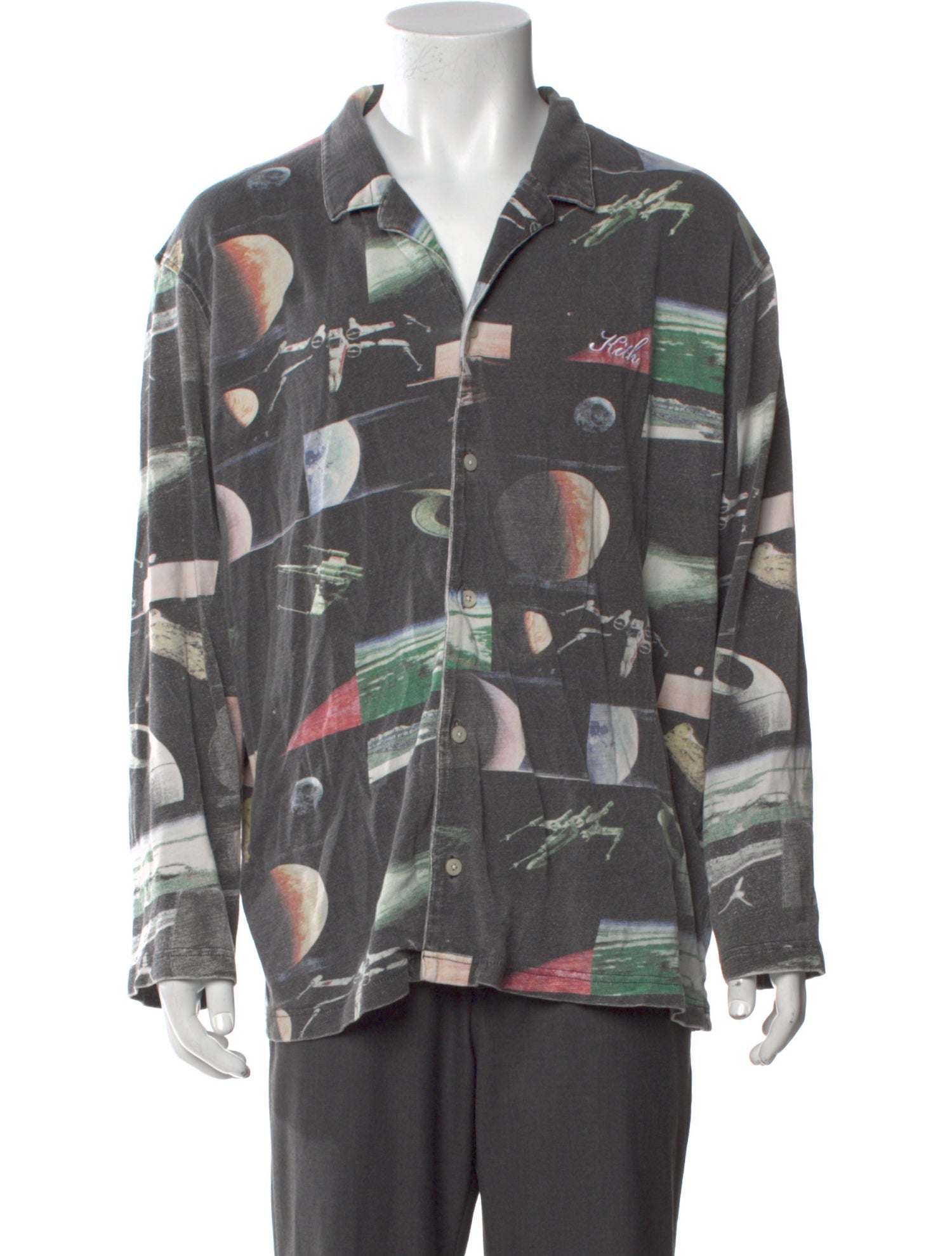 Kith x Star Wars Printed Long Sleeve Shirt