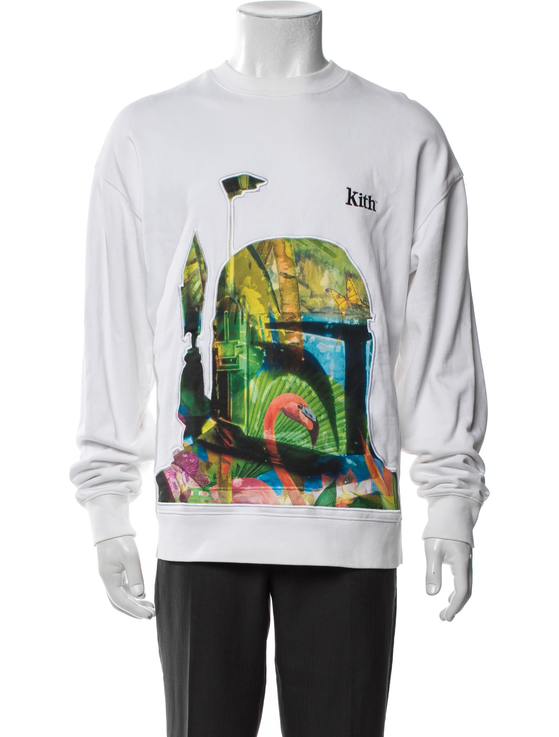 Kith x Star Wars Graphic Print Crew Neck Sweatshirt - Gem
