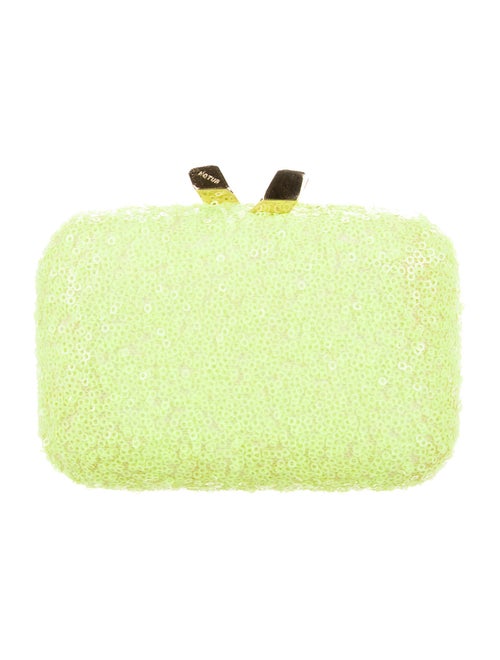 Kotur Sequin Convertible Clutch Green