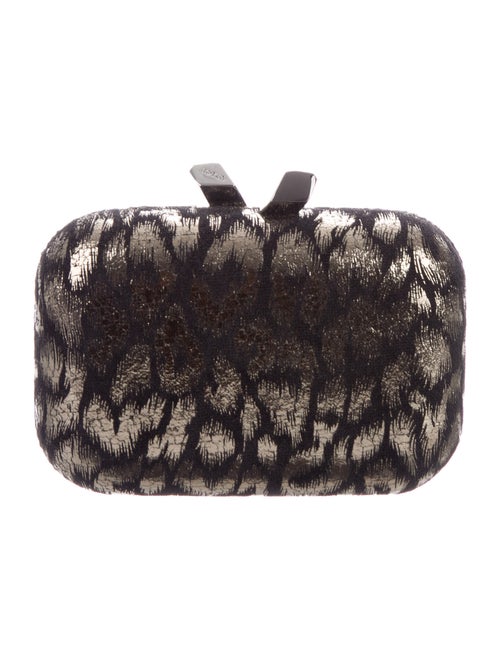 Kotur Suede Box Clutch Black