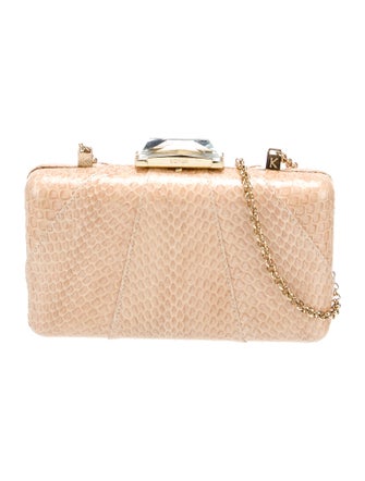 Kotur Embossed Leather Minaudière