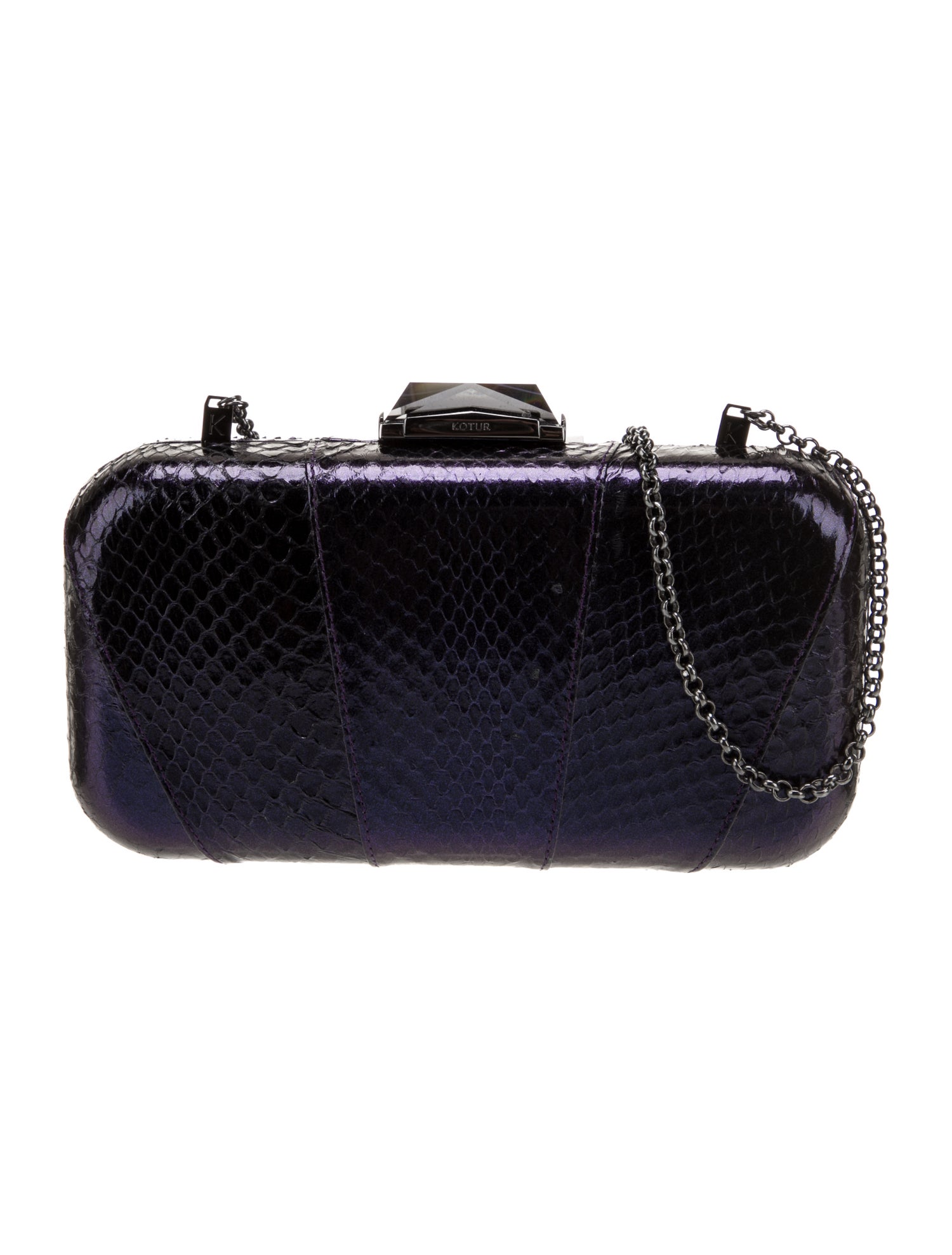 Kotur Snakeskin Minaudière