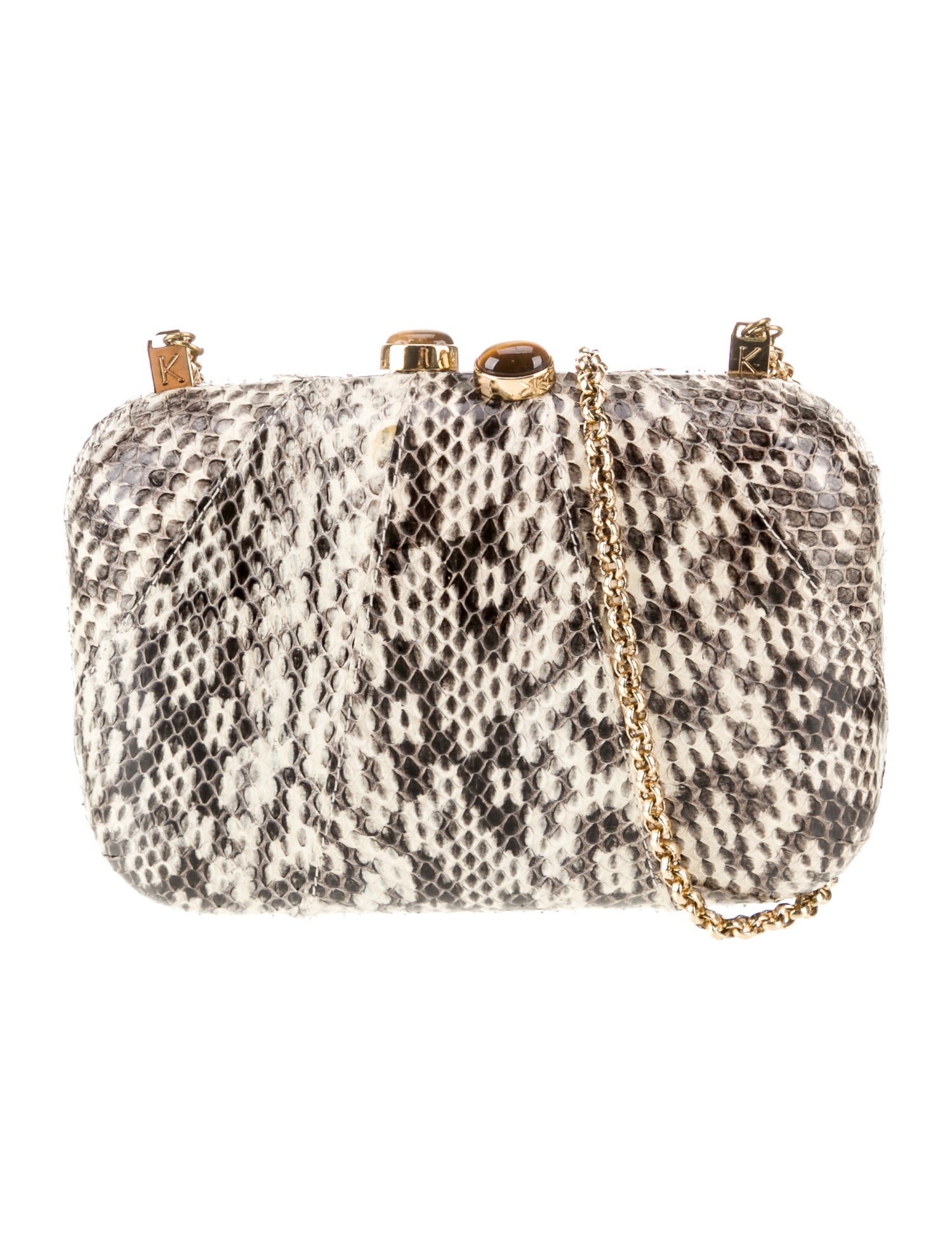 Kotur Snakeskin Minaudière