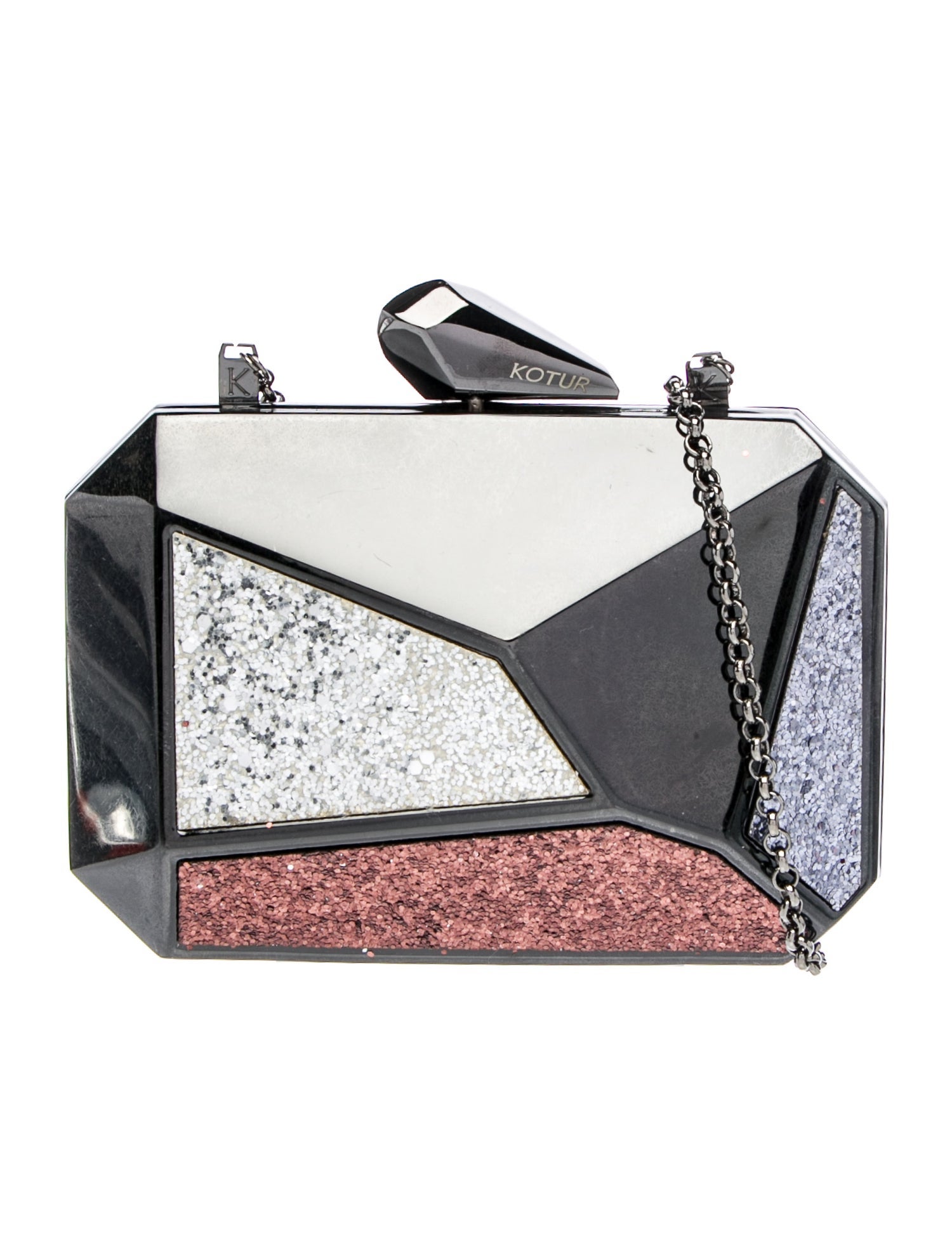 Kotur Acrylic Top Handle Bag