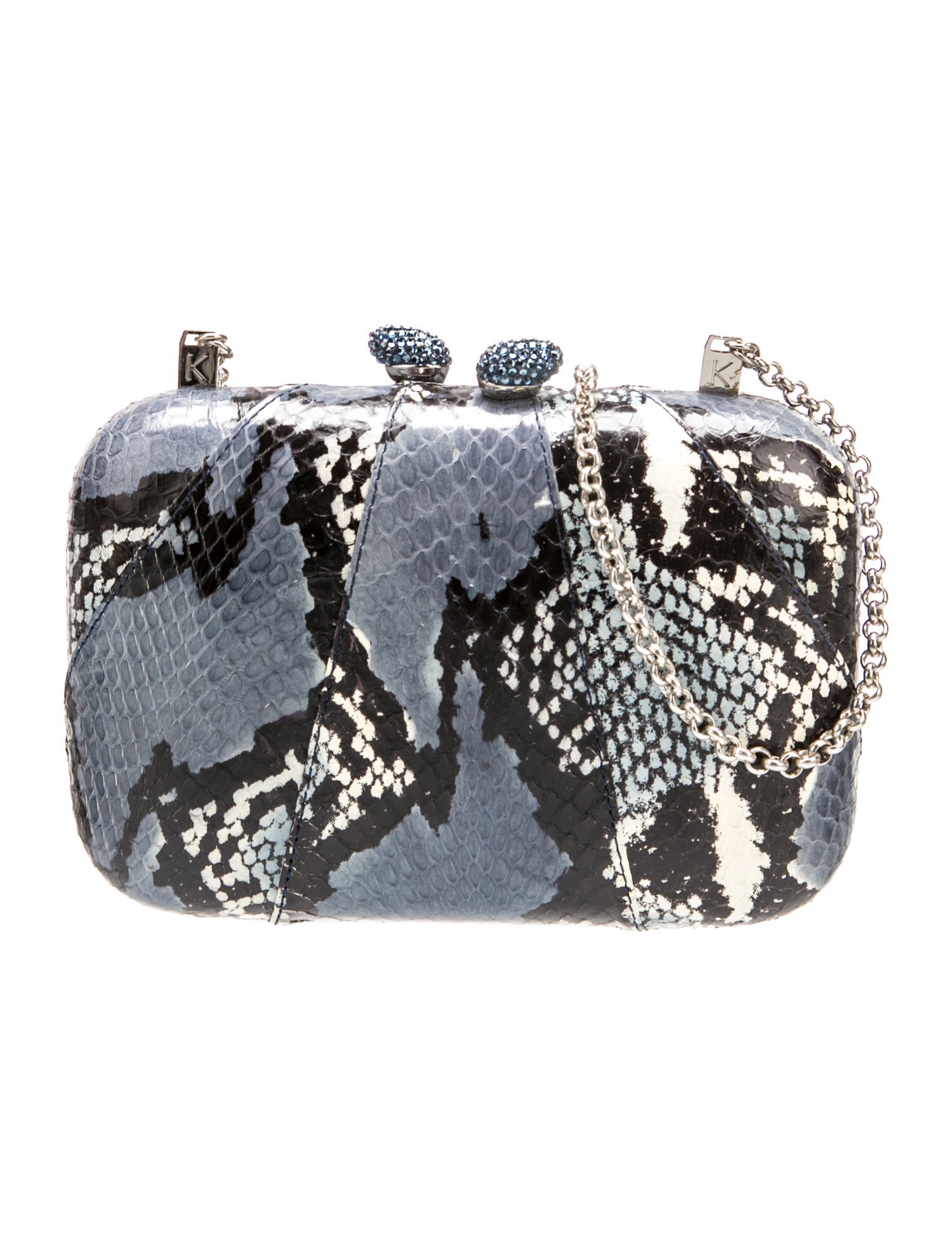 Kotur Embossed Leather Minaudière