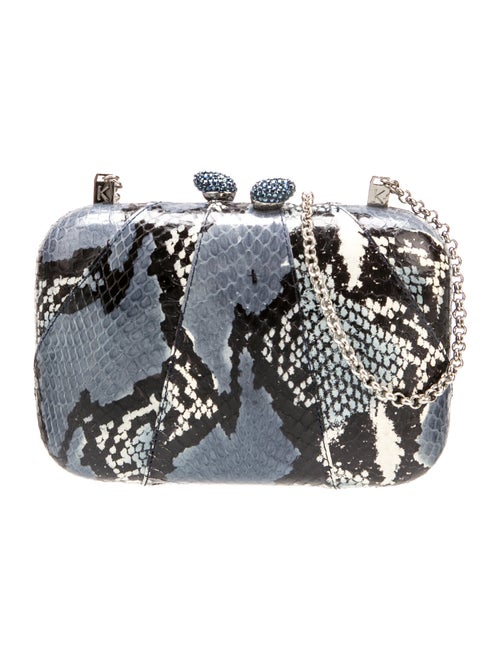 Kotur Embossed Leather Minaudière