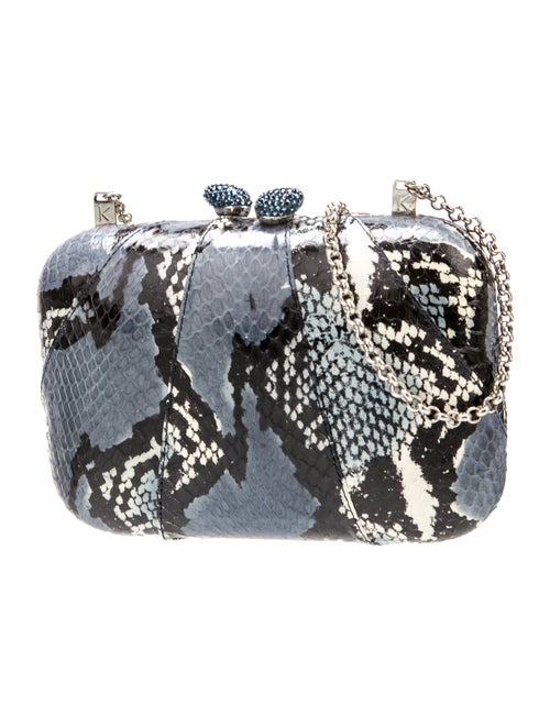 Kotur Embossed Leather Minaudière