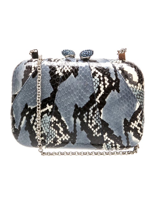 Kotur Embossed Leather Minaudière