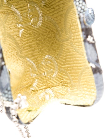 Kotur Embossed Leather Minaudière