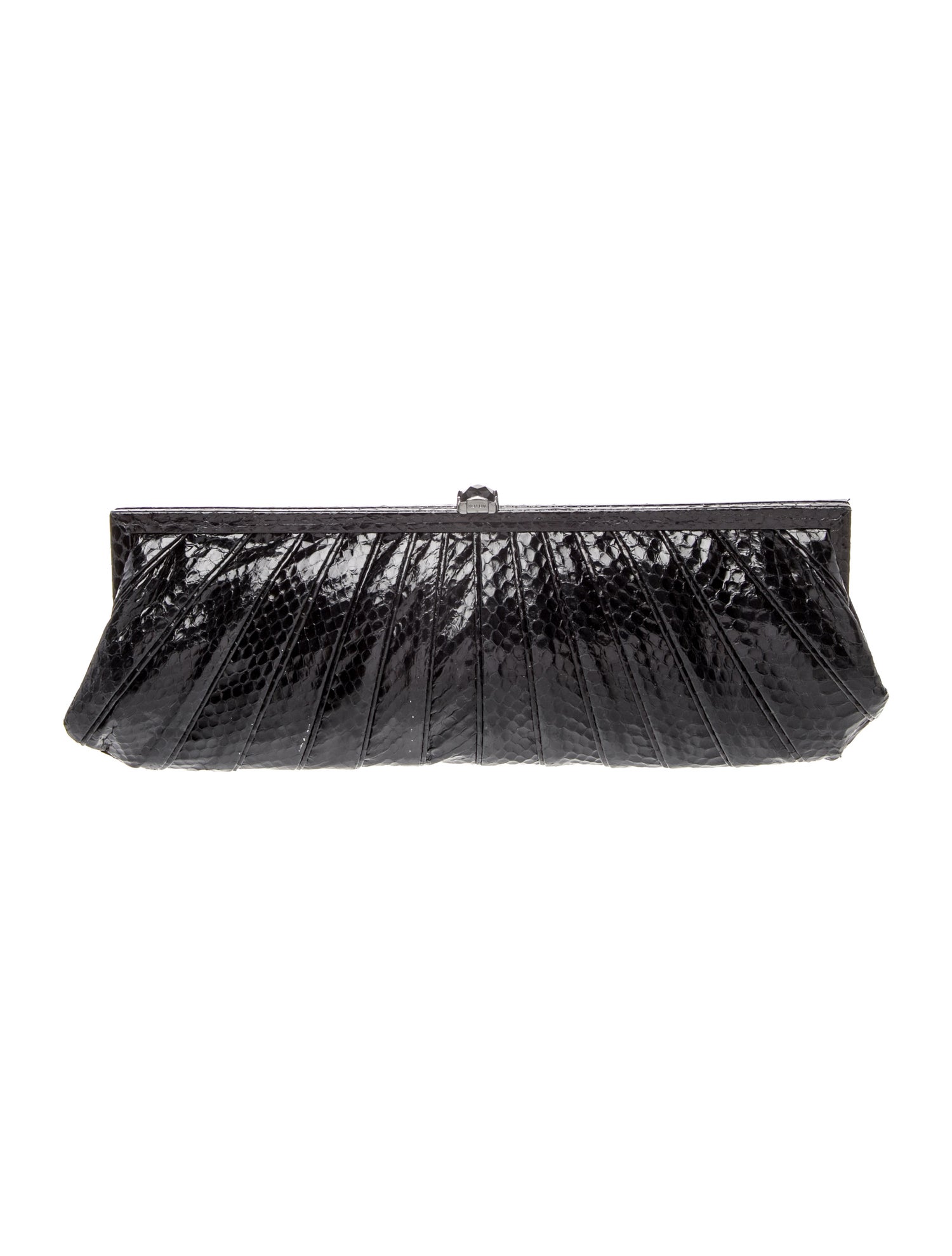 Kotur Embossed Leather Evening Bag