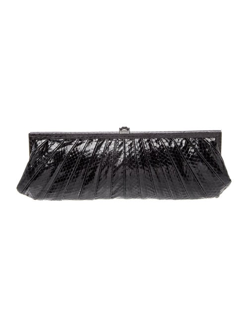 Kotur Embossed Leather Evening Bag