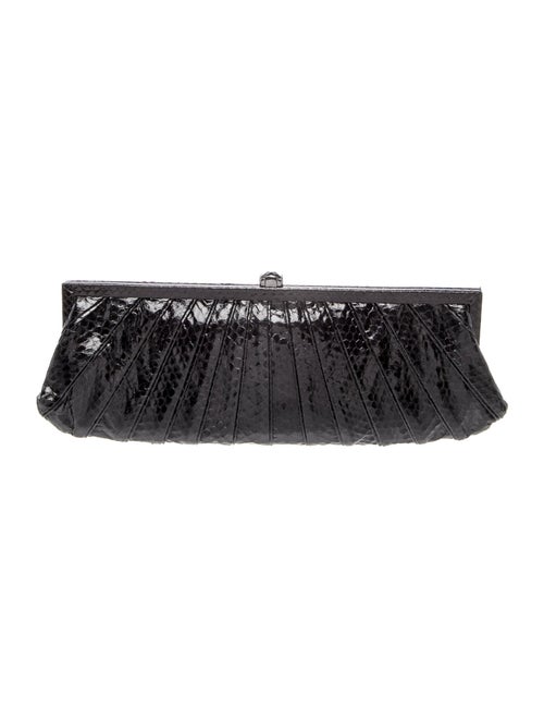 Kotur Embossed Leather Evening Bag