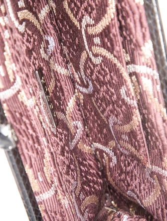 Kotur Embossed Leather Evening Bag